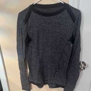 lululemon athletica Gray Long Sleeve Top